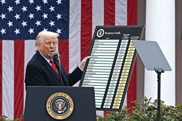 Donald Trump tariffs trigger stock market meltdown as more than £24billion  wiped off FTSE 100 - The Mirror