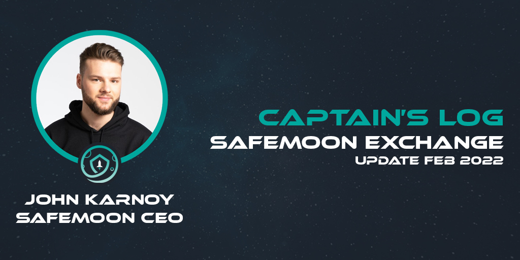 SafeMoon on X: "We are hard at work on our birthday preparations! 🎂 In the meantime, how about a brief update from our Captain about the #SAFEMOON Exchange? 📰 Read more over