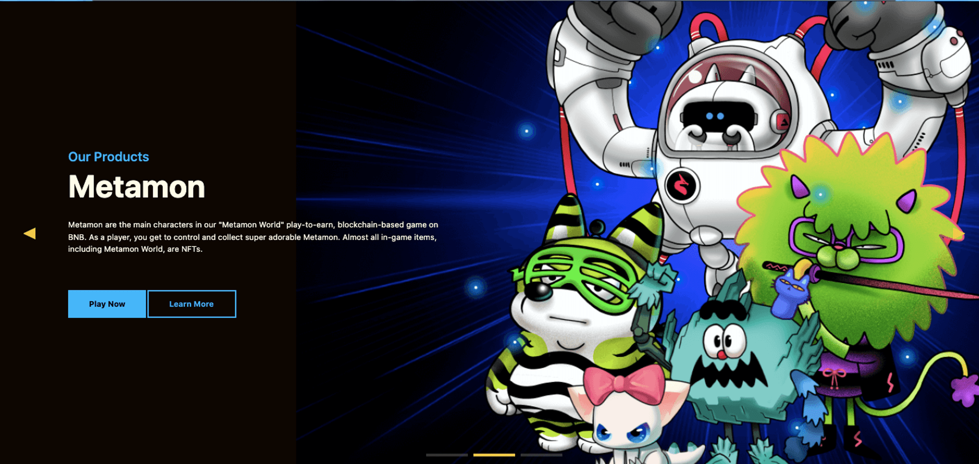 Game Metamon raca