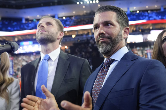 A tiny bank in Trump Tower is making the president's sons even richer
