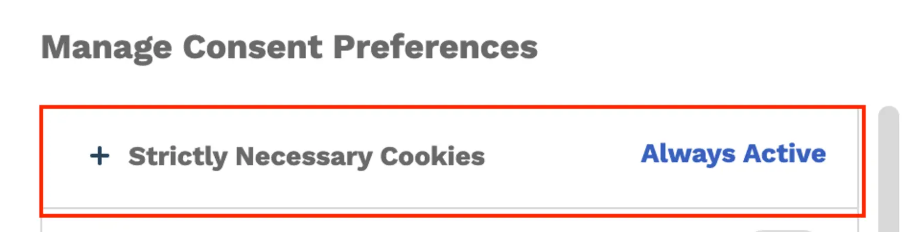 Cookie types infographic