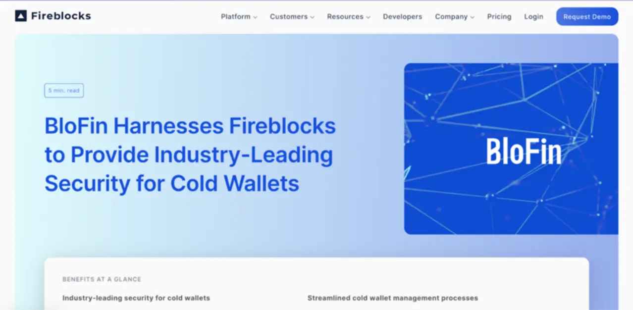 BloFin Security Partnerships with Fireblocks and Chainalysis